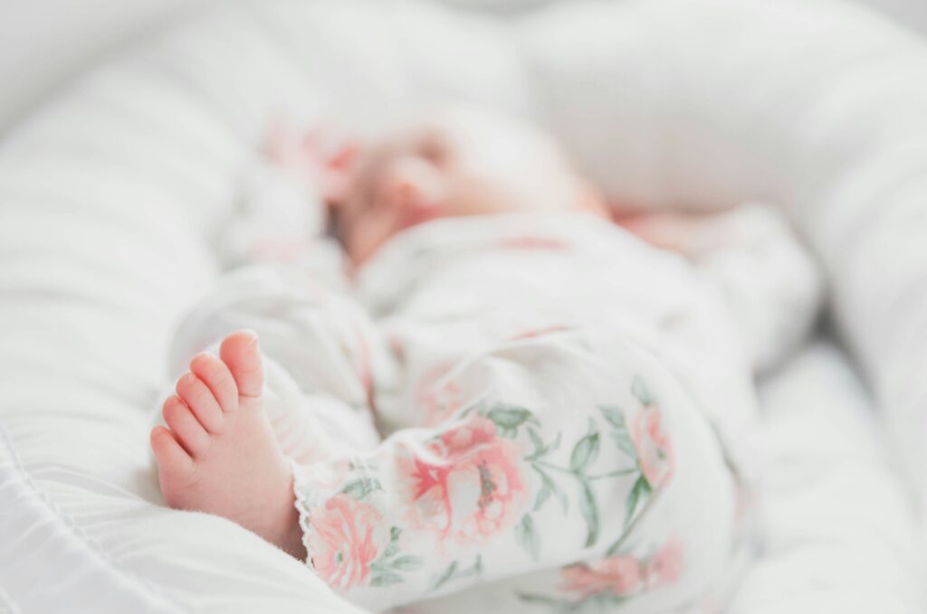 newborn baby sleeping